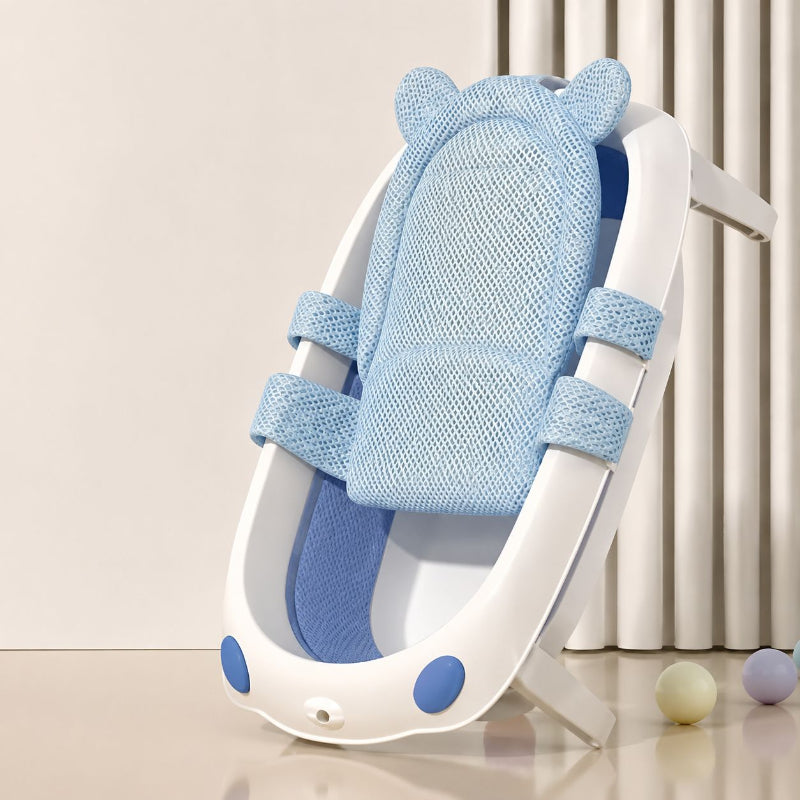 Baignoire pliable bleu