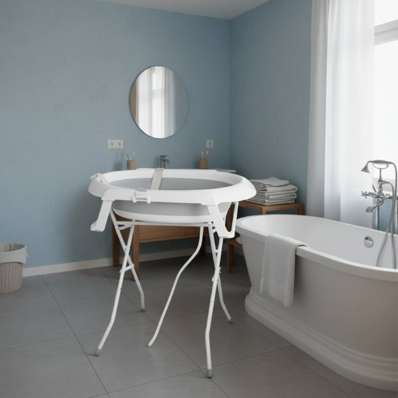 Baignoire bébé sur pied 