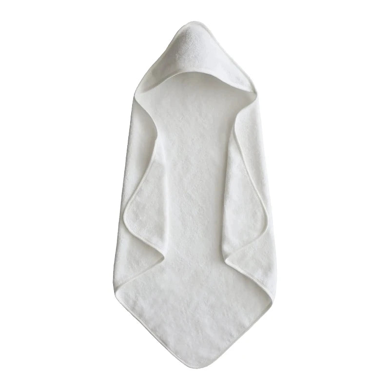 Cape de bain couleur blanc