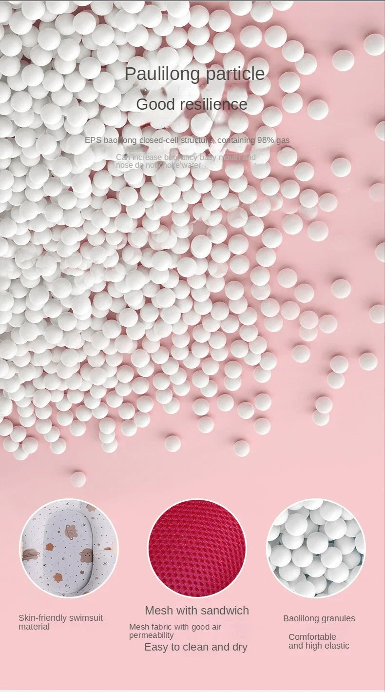 Matelas de Bain Flottant Bébé Blanc Couronne