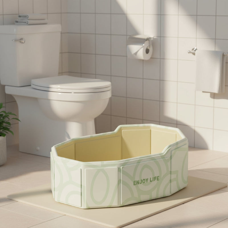Baignoire pliable accordéon