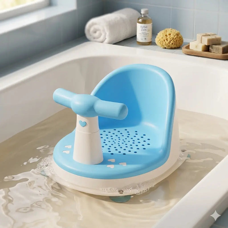 chaise de bain bébé bleu