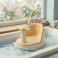 chaise de bain bébé jaune