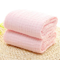 serviette de bain coton rose