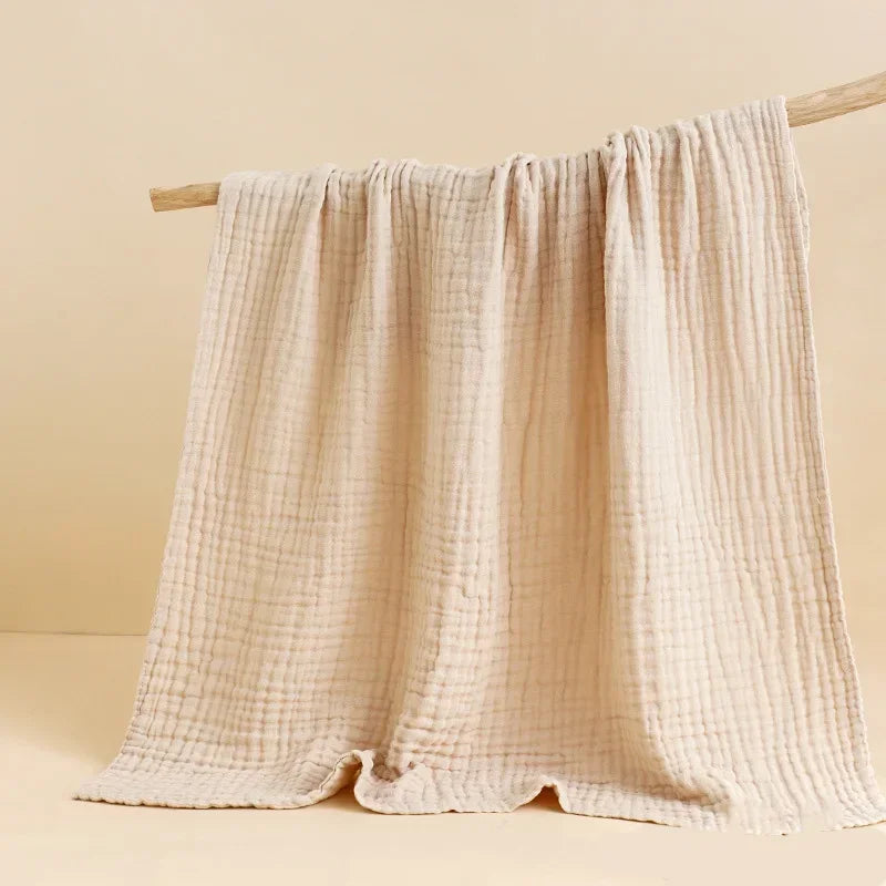 serviette de bain coton beige