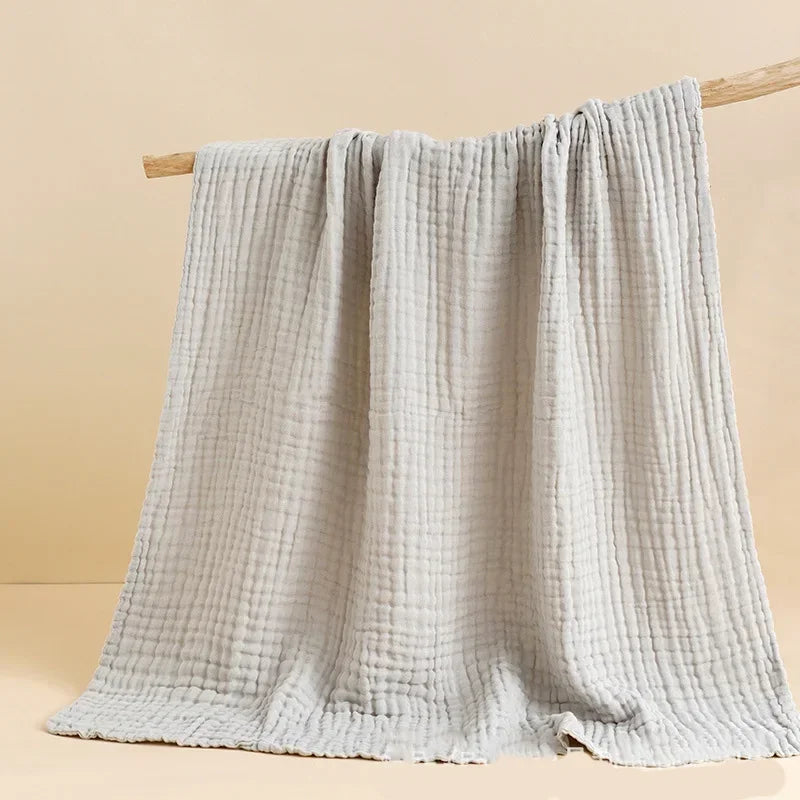 serviette de bain coton gris